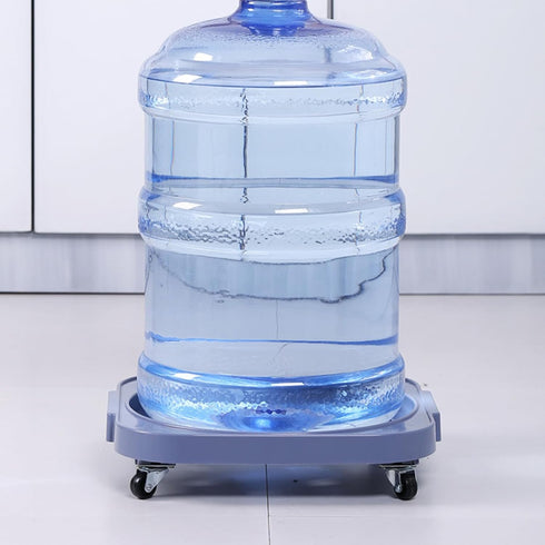 Generic 5 4 5-Gallon Gallon Water Bottle Jug Caddy with Rolling Swivel Casters Wheels, Heavy-Duty Bucket & Plant Stand