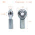 CF6T Rod End Bearing Heim Joints, 3/8 x 3/8-24 Right Hand Female Thread Heim Joint with Jam Nuts 2pcs
