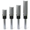 Professional 4 PCS Pattern Flush Trim Router Bit Set 1/4 Inch Shank,