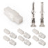 JRready ST6408 Standard .062" 4-Circuits Connectors, Compatible with Molex Standard 4 Pins Male & Female