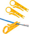 Mini Wire Stripper 3 Pcs for Network Wire Cable, RJ45/Cat5/Cat6 Data Cable, Telephone and Computer UTP Cable