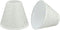 Aspen Creative 32116-2A, Hardback Empire Clip-On Chandelier Lamp Shade, Off-White, 3" Top x 6"