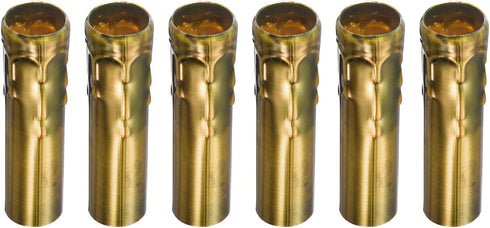 MECCANIXITY Candle Socket Covers, 4 Inch Tall Chandelier Sleeves Bulb Light Base