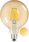 OMAYKEY 10W Dimmable Large LED Globe Bulb 80W Equivalent 800 Lumens, 2700K