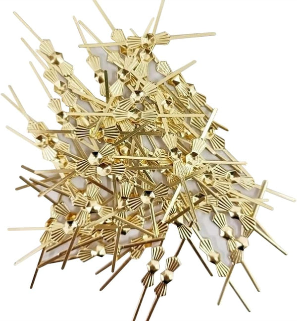 UUYYEO 200 Pcs 45 mm Chandelier Bowtie Pins Chandelier Pendant Connectors Chandelier Connector