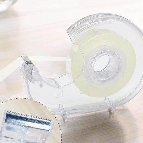 OWLKELA Clear Tapes and Refillable Dispensers, 16 Pack, 0.7" x 28 yds per roll, Transparent Tape Refills
