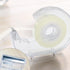 OWLKELA Clear Tapes and Refillable Dispensers, 16 Pack, 0.7" x 28 yds per roll, Transparent Tape Refills
