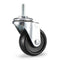 Pusalxl 2 inch,Casters Set of 4,Castor Wheels 1/4,5/16,3/8 inch Threaded Stem,Wheel for Wire