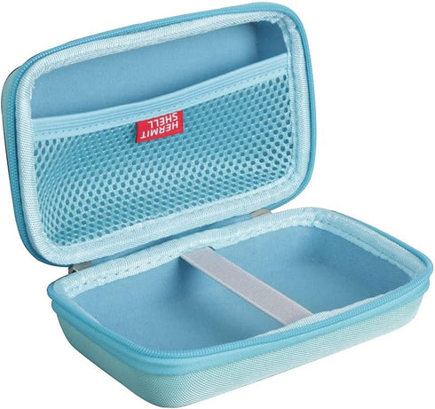 Hermitshell Travel Case for NIIMBOT D11 Label Maker Machine (Light Blue)