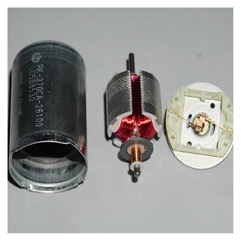 WVAIUPIX RK-370CA-26100 3V 5V 6V 10600RPM Electronic Starter DC Large Torque High Speed Carbon Brush Mute Electronic