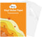 Printable Sticker Paper for Inkjet Printer, 8.5 x 11 Inches, 20 Sheets Waterproof