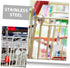 1piece GANAZONO Trolley Tokens Key Quarter Keychain Holder Shopping Cart Coin Keyring for Women