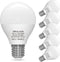 ORALUCE E17 LED Bulb 5 Watts Cool White 6500K, 40W Equivalent A15/G45