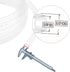 3/8’’ ID × 1/2’’ OD - 10 ft Clear Plastic Vinyl Tubing, Flexible PVC Hose Lightweight BPA Free and Non-Toxic vinyl Tube for Transfer Water Air Oil