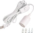 6-Pack 20 E26 Bulb Simple Deluxe Feet Extension Hanging Lantern Pendant Light Lamp Cord Cable Socket (no Included)