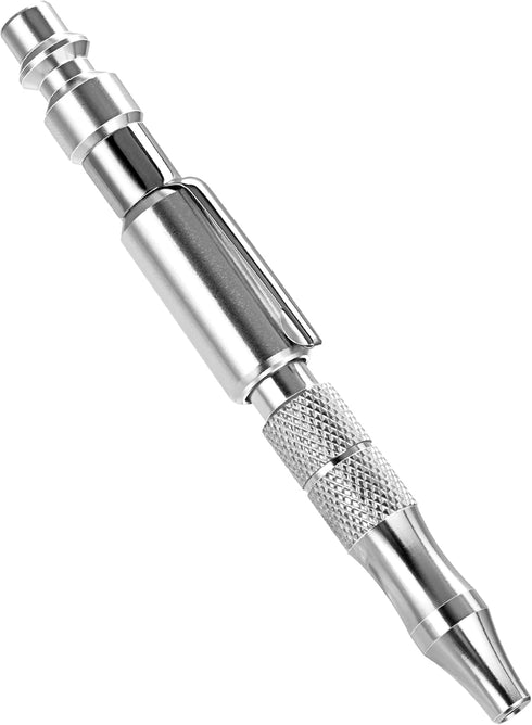 Adjustable Pocket Air Blow Gun, Industrial Style "M" 1/4 Inches Quick Plug, 150 PSI Max Portable Blower