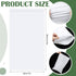 Geiserailie 200 7 11. 5 Pcs Bedside Trash Bags Disposable Plastic Adhesive Garbage Bedside Bags Portable, White