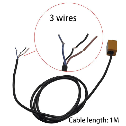 Lzcdelyxiao 5Pcs TL-Q5MC2 5mm 3 10~30V NC NPN Inductive Proximity Sensor Switch Detector Wire DC Normal Close