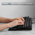 P037 100% 104 17.12 2.87 0.78 inch (20mm) Redragon Meteor L Computer Keyboard Wrist Rest Pad, Ergonomic Soft Memory