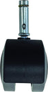 Shepherd Hardware 8748 2-Inch Thermoplastic Twin Wheel Caster, 75-lb Load Capacity, 5-Pack, Grey