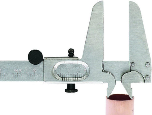 General Tools Metric and English Vernier Caliper #722, Machined Steel