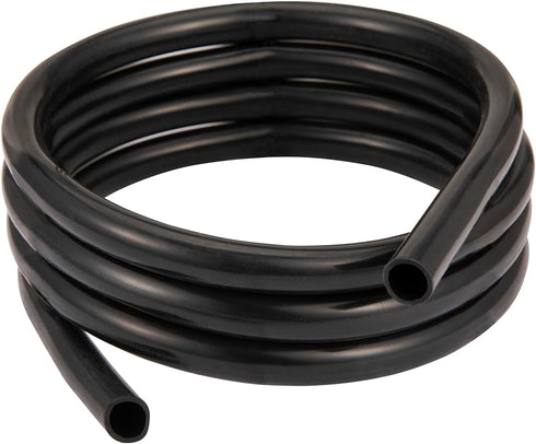 XRMXF Silicone Tubing 5/8" ID 3/4" OD, 16FT Black Food-Grade Flexible Hose, High