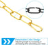 6 PATIKIL Feet Gold Finish Lighting Hanging Chain, Metal Looping Chain for Hanging Plant Pendant Chandelier Light