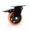 Caster Wheel, Heavy Duty 4 Inch Caster, Locking Swivel Caster Wheel for
