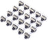 20Pcs 5mm Vertical Slide Switch High Knob 3 Pin 2 Position 1P2T SPDT Panel (Pack of 20) CYT1107
