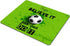 Smooffly Inspirational Quote Gaming Mouse Pad, Custom Soccer Personality Designs, If You Believe it You Can Do It,