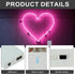 YCQDDA (4 Pack 5V 5V PCS) Portable USB Battery for LED Neon Signs Battery Operated Power Supply Converter for Plug