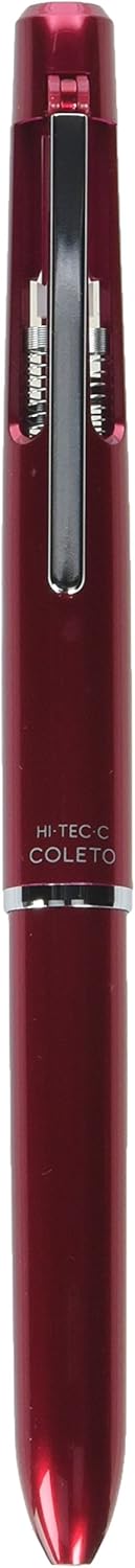 Pilot Multi-Pen Body, Hi-Tec-C Coleto 1000, Red Body (LHKC-1SC-R)