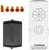 YukiHalu Ceiling Fan Remote Control Kit, Universal and Compact Size for Fan Speeds and Timings Control, Comply with
