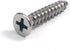 Hinge Outlet 24 Pack Satin Nickel Wood Screws for Hinges, 9 x 1 Inch