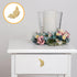 NOLITOY Brass Butterfly Drawer Handle Left Vintage Cabinet Pulls for Dresser Wardrobe Shoe Cabinet and Bedside Table