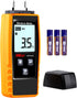 XRCLIF Digital Moisture Meter - Handheld Wood Humidity Meter for Walls/Firewood/Lumber/Mortar, Moisture Detector