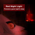 2 Pack GREENIC Red Plug in LED Night Light Dusk to Dawn Sensor for Bedroom, Bathroom, Kitchen, Hallway