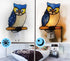 Wall.DYM9008 Stained Glass owl Night Light,studyroom Night LightSuitable for Living RoomCorridorBedroom.Plug into