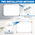 Magnetic Whiteboard Dry Erase Board for Wall, 24"x18" Magnet Hanging White Board for Home and Office