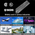 Heat Shrink Tubing 2:1 Dia 0.8" Transparent Sleeving Wrap Cable Wire Electric Insulation Heat Shrinkable Tube 16Ft (Dia