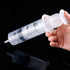 Frienda Large Plastic Syringe Tools, 4 Pack Measuring Dispensing Syringe (200 ml) for Multiple Uses