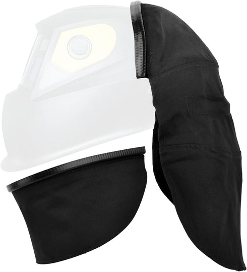 LVOERTUIG Welding Helmet Cover,2Pcs Welding Helmet Cover and Helmet Bib Set, Full Protection