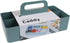 BLUE GINKGO Multipurpose Caddy Organizer, Stackable Plastic Caddy with Handle for Desk, Makeup, Classroom