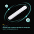 MECCANIXITY Magnetic Stirrer Mixer Stir Bar Rod 50mm Cylinder Shape PTFE Coating Magnet, Pack of 2