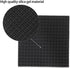 HOOWIFFY 32pcs Set Black Silicone Furniture Pads Chair Feet Protectors Non-Slip Self-Adhesive Anti-Abrasion Floor Mats
