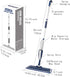 14 oz 3 Commercial Mops for Floor Cleaning Wet Spray Mop with Refillable Bottle and Washable Microfiber Pads Home