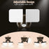 FLITI Light,5000K 1000LM Brightness,6 Installation,49FT Used,2-Year Battery Powered Motion Sensor Security High -Month