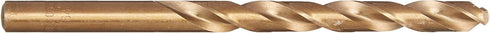 Irwin Tools 3016019 Single Cobalt Alloy Steel High-Speed Drill Bit, 19/64" x 4-3/8