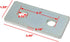 2 Hole Tie Flat Plate Connector Brace Bracket, Fit for 1/2" Bolt in 1-5/8" Strut Channel, 12 Pack