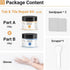 VERNY Tub Repair Kit Fiberglass Tub Repair Kit, 3.7oz Acrylic Wall Repair Tub Porcelain Repair Kit Tile and Shower Repair Kit, for Toilet, Sink Cracked Bathtub, Holes, Dents, Worns and Shower,Grey by verny
